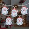 Northlight LED Santa Claus Christmas Fairy Lights - 4' Copper Wire - 10ct